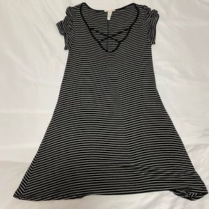 striped dress